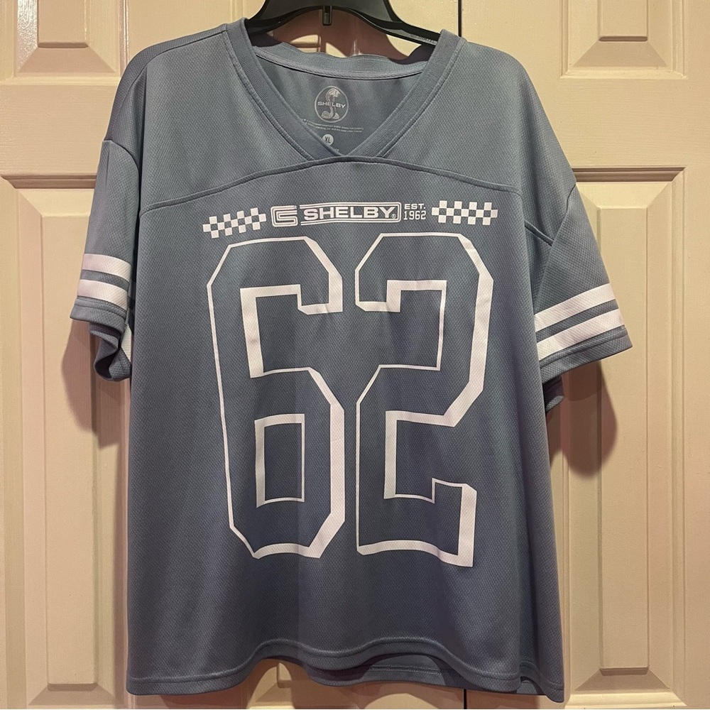 Shelby Mustang Graphic #62 Mesh Jersey Size XL